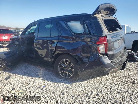 2023 Chevrolet Tahoe Z71 z VIN 1GNSKPKD8PR336200, wystawiony jako Copart lot #79418844 z przebiegiem Nie podano mil oraz Szkoda całkowita • Salvage title. Historia ofert i sprzedaży dostępna na DreamBid. Obrazek 2.