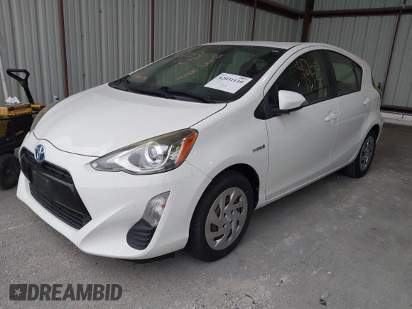 2016 Toyota Prius One with VIN JTDKDTB37G1125636, listed as a IAAI auction lot 42031110 with 106,899 mi miles and . Bid and sale history available at DreamBid. Image 18.