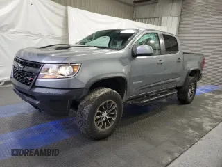 2020 Chevrolet Colorado 4WD ZR2 z VIN 1GCGTEEN5L1229196, wystawiony jako Copart lot #84474734 z przebiegiem 22 967 mil mil oraz Szkoda całkowita • Salvage title. Historia ofert i sprzedaży dostępna na DreamBid. Obrazek 1.