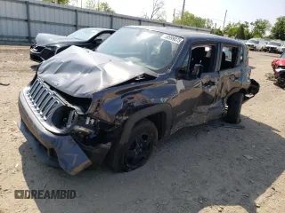 2018 Jeep Renegade Sport z VIN ZACCJBAB1JPH92936, wystawiony jako Copart lot #58999075 z przebiegiem 38 734 mil mil oraz Czysty tytuł • Clean title. Historia ofert i sprzedaży dostępna na DreamBid. Obrazek 1.