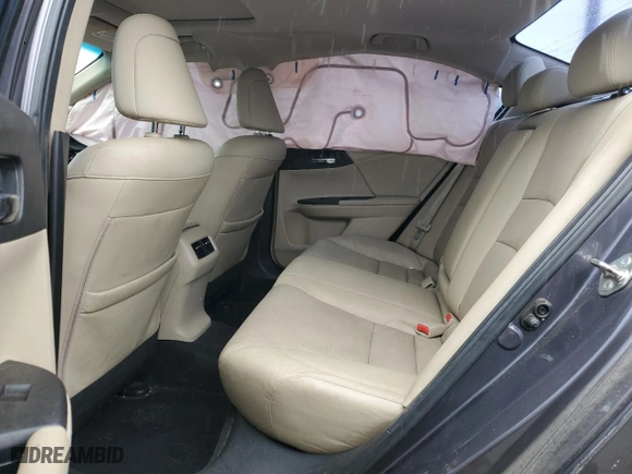 2015 Honda Accord Hybrid Touring with VIN 1HGCR6F74FA009959, listed as a Copart auction lot 49741645 with 105,646 mi miles and Salvage Title. Bid and sale history available at carsss.com. Image 10.