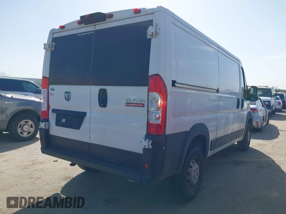 2020 Ram ProMaster Cargo with VIN 3C6TRVAG5LE123937, listed as a IAAI auction lot 41737048 with 168,021 mi miles and . Bid and sale history available at DreamBid. Image 4.