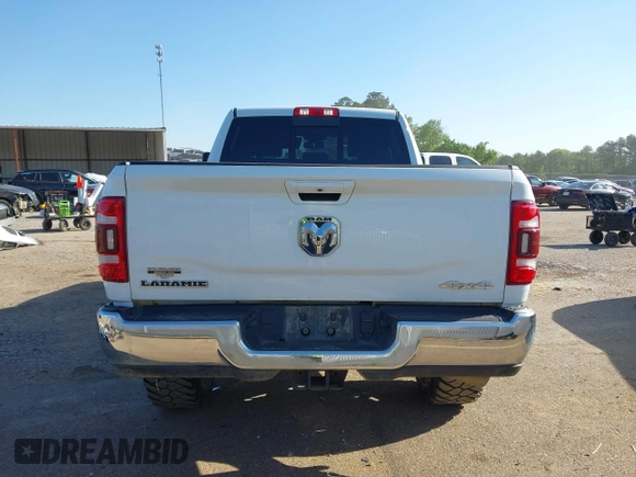 2024 Ram 2500 Laramie with VIN 3C6UR5FL6RG181448, listed as a IAAI auction lot 42039171 with 13,308 mi miles and . Bid and sale history available at DreamBid. Image 17.