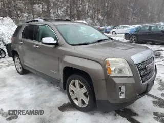 2011 GMC Terrain SLT-2 with VIN 2CTFLXE5XB6269765, listed as a Copart auction lot 43793145 with 112,324 mi miles and Salvage Title. Bid and sale history available at carsss.com. Image 4.