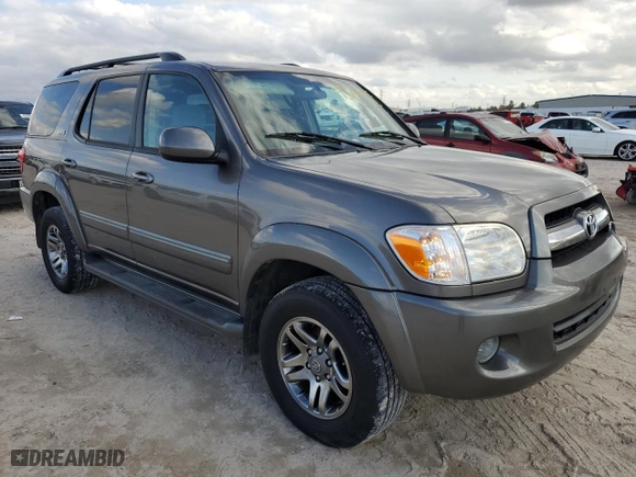 2006 Toyota Sequoia SR5 with VIN 5TDZT34A16S272775, listed as a Copart auction lot 43744605 with 170,914 mi miles and Salvage Title. Bid and sale history available at carsss.com. Image 4.