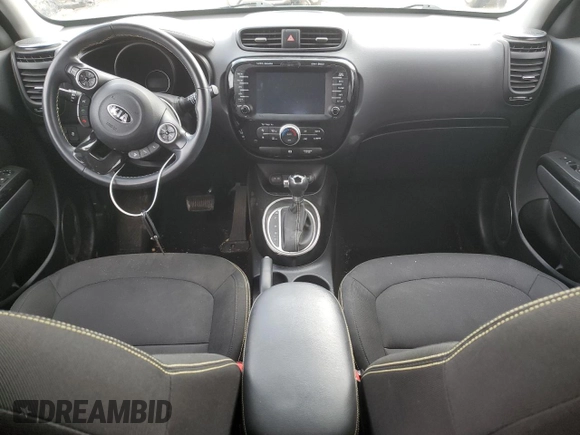 2014 Kia Soul + with VIN KNDJP3A51E7700667, listed as a Copart auction lot 48702635 with 74,301 mi miles and Salvage Title. Bid and sale history available at DreamBid. Image 8.