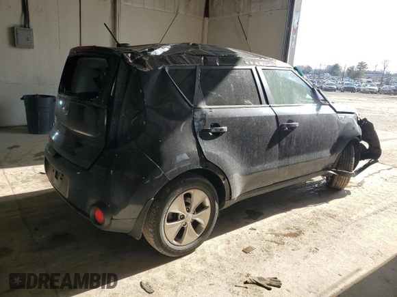 2016 Kia Soul with VIN KNDJN2A28G7238634, listed as a Copart auction lot 46783165 with 0 mi miles and Salvage Title. Bid and sale history available at carsss.com. Image 3.