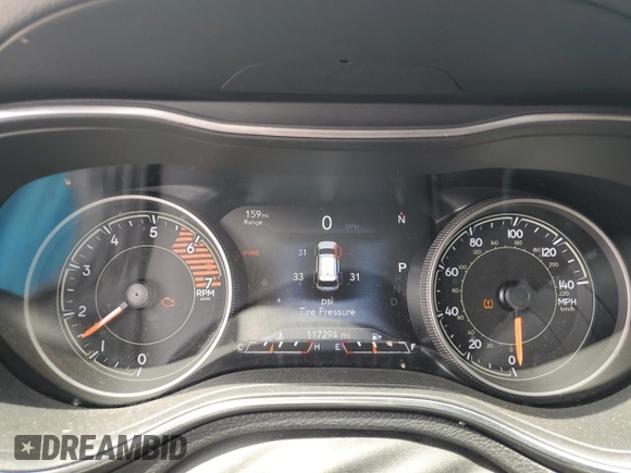 2019 Jeep Cherokee Limited with VIN 1C4PJMDN1KD259536, listed as a Copart auction lot 60029695 with 117,294 mi miles and Salvage title. Bid and sale history available at DreamBid. Image 9.