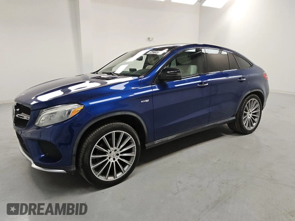 2019 Mercedes-Benz GLE 43 AMG with VIN 4JGED6EB5KA133627, listed as a Copart auction lot 54319715 with 47,314 mi miles and Clean title. Bid and sale history available at DreamBid. Image 1.