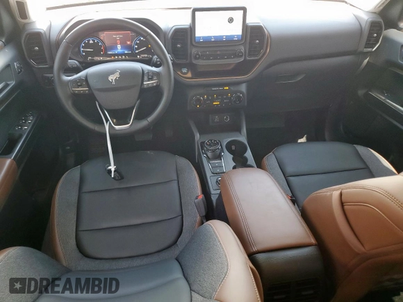 2024 Ford Bronco Sport Outer Banks with VIN 3FMCR9C67RRE78710, listed as a Copart auction lot 61054165 with 13,005 mi miles and Salvage title. Bid and sale history available at DreamBid. Image 8.