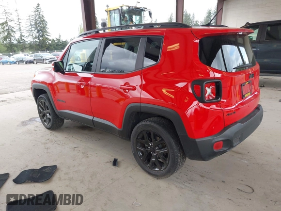 2017 Jeep Renegade Altitude with VIN ZACCJBBB9HPG47295, listed as a IAAI auction lot 42078881 with 49,824 mi miles and . Bid and sale history available at DreamBid. Image 3.