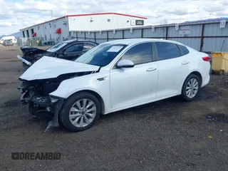 2017 Kia Optima LX with VIN 5XXGT4L39HG122708, listed as a IAAI auction lot 42024524 with 94,768 mi miles and . Bid and sale history available at carsss.com. Image 2.