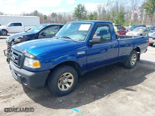 2009 Ford Ranger XL with VIN 1FTYR10D59PA06186, listed as a IAAI auction lot 42103327 with 124,558 mi miles. Bid and sale history available at carsss.com. Image 2.