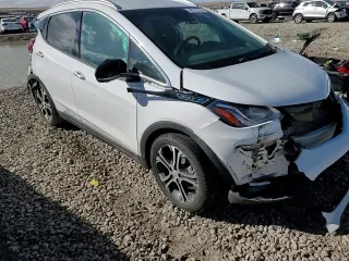 2018 Chevrolet Bolt EV Premier with VIN 1G1FX6S01J4118468, listed as a Copart auction lot 46713165 with 158,363 mi miles and Salvage Title. Bid and sale history available at carsss.com. Image 10.