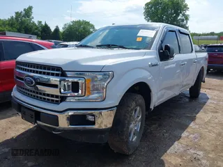 2018 Ford F-150 XL with VIN 1FTEW1EP9JKE58173, listed as a IAAI auction lot 42389998 with 129,512 mi miles and . Bid and sale history available at DreamBid. Image 2.