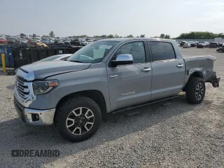 2021 Toyota Tundra Limited with VIN 5TFHY5F18MX016923, listed as a Copart auction lot 60039435 with 41,118 mi miles and Salvage title. Bid and sale history available at DreamBid. Image 1.
