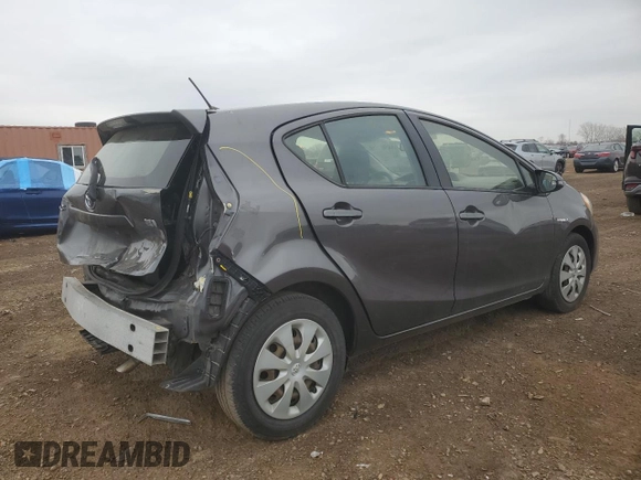 2014 Toyota Prius One with VIN JTDKDTB33E1063990, listed as a Copart auction lot 53545115 with 152,223 mi miles and Salvage Title. Bid and sale history available at DreamBid. Image 3.