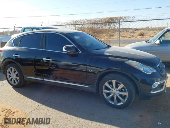 2017 Infiniti QX50 with VIN JN1BJ0RP1HM383332, listed as a IAAI auction lot 41837779 with 83,545 mi miles. Bid and sale history available at carsss.com. Image 13.
