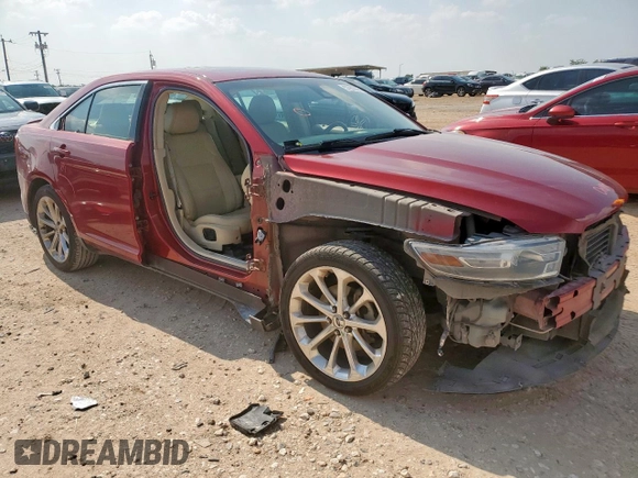 2013 Ford Taurus Limited with VIN 1FAHP2F82DG229404, listed as a Copart auction lot 57982925 with 75,355 mi miles and Salvage title. Bid and sale history available at DreamBid. Image 4.