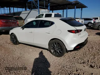 2020 Mazda Mazda3 Hatchback with VIN JM1BPALMXL1157896, listed as a Copart auction lot 43709625 with 71,258 mi miles and Salvage Title. Bid and sale history available at carsss.com. Image 2.