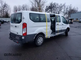 2019 Ford Transit Passenger XL with VIN 1FBZX2ZM1KKA20676, listed as a Copart auction lot 84971384 with 59,080 mi miles and Clean Title. Bid and sale history available at DreamBid. Image 3.