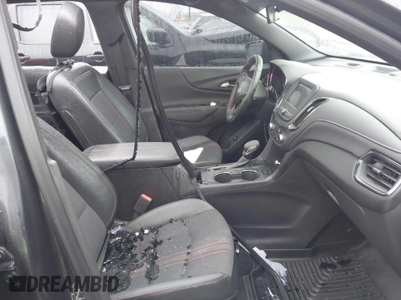 2023 Chevrolet Equinox RS with VIN 3GNAXMEG4PS115675, listed as a IAAI auction lot 41564782 with 34,848 mi miles. Bid and sale history available at carsss.com. Image 5.