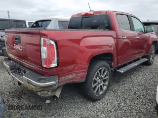 2017 GMC Canyon 4WD Denali with VIN 1GTP6EE14H1179984, listed as a Copart auction lot 74283144 with 0 mi miles and Salvage Title. Bid and sale history available at carsss.com. Image 3.