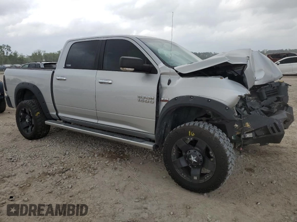 2015 Ram 1500 Lone Star with VIN 1C6RR6LT7FS604915, listed as a Copart auction lot 51241275 with 166,586 mi miles and Salvage title. Bid and sale history available at DreamBid. Image 4.