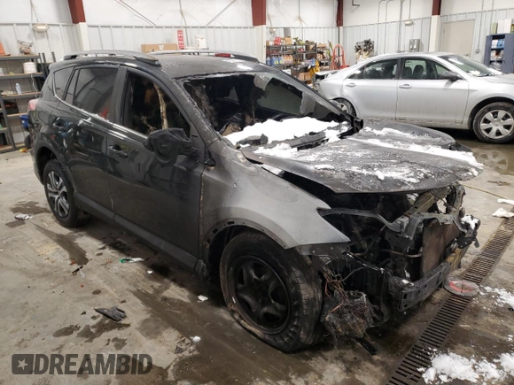 2017 Toyota RAV4 LE with VIN 2T3BFREV1HW673855, listed as a Copart auction lot 45397915 with Not provided miles and Non repairable. Bid and sale history available at DreamBid. Image 4.