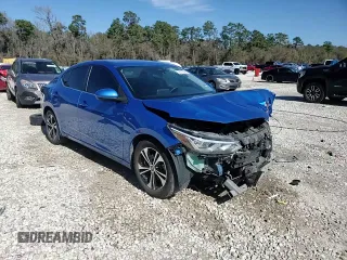 2022 Nissan Sentra SV with VIN 3N1AB8CVXNY272950, listed as a Copart auction lot 42113565 with 62,541 mi miles and Salvage Title. Bid and sale history available at carsss.com. Image 14.