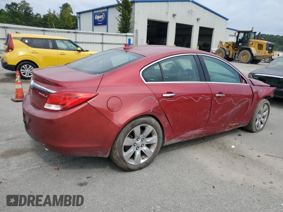 2013 Buick Regal Turbo Premium 1 с VIN 2G4GS5EV0D9232082, выставлен на аукционе Copart как лот 57785195 с пробегом Не указан миль и Списание • Salvage title. История ставок и продаж доступна на DreamBid. Изображение 3.