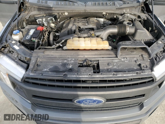2018 Ford F-150 XL with VIN 1FTMF1EP2JFE34625, listed as a Copart auction lot 45483835 with 193,994 mi miles and Salvage Title. Bid and sale history available at carsss.com. Image 11.