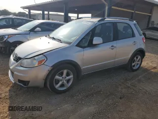2008 Suzuki SX4 with VIN JS2YB417985101302, listed as a Copart auction lot 70764244 with 124,153 mi miles and Salvage Title. Bid and sale history available at carsss.com. Image 1.