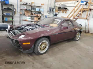 1981 Porsche 928 z VIN WP0JA0922BS820397, wystawiony jako Copart lot #56582765 z przebiegiem 76 195 mil mil oraz Nie do naprawy • Non repairable. Historia ofert i sprzedaży dostępna na DreamBid. Obrazek 1.