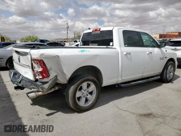 2018 Ram 1500 Outdoorsman with VIN 1C6RR7TT1JS271884, listed as a Copart auction lot 59052895 with 114,410 mi miles and Salvage title. Bid and sale history available at DreamBid. Image 3.
