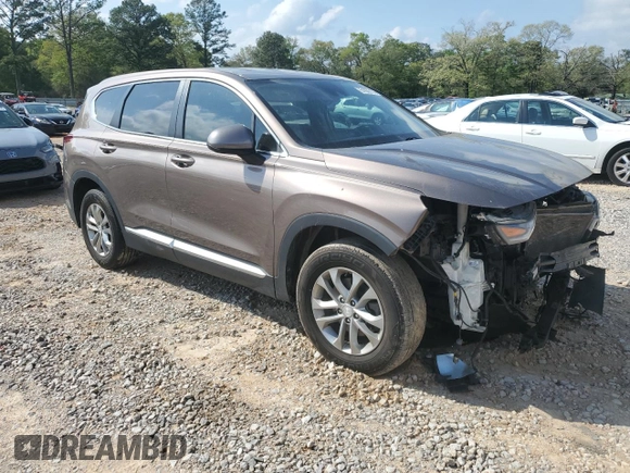 2020 Hyundai Santa Fe SE with VIN 5NMS23AD9LH231179, listed as a Copart auction lot 51623175 with 107,664 mi miles and Salvage title. Bid and sale history available at DreamBid. Image 4.