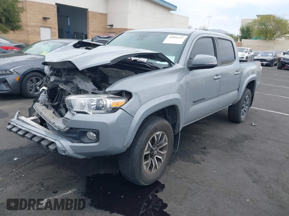 2021 Toyota Tacoma SR with VIN 3TMCZ5AN2MM405869, listed as a IAAI auction lot 42094533 with 78,449 mi miles and . Bid and sale history available at DreamBid. Image 18.