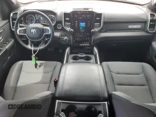 2022 Ram 1500 Lone Star with VIN 1C6RREFT1NN124615, listed as a Copart auction lot 56849265 with 89,947 mi miles and Salvage title. Bid and sale history available at DreamBid. Image 8.