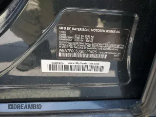2016 BMW 7 Series 750i с VIN WBA7F0C53GGL99425, выставлен на аукционе Copart как лот 59640465 с пробегом Не указан миль и Чистый • Clean title. История ставок и продаж доступна на DreamBid. Изображение 12.
