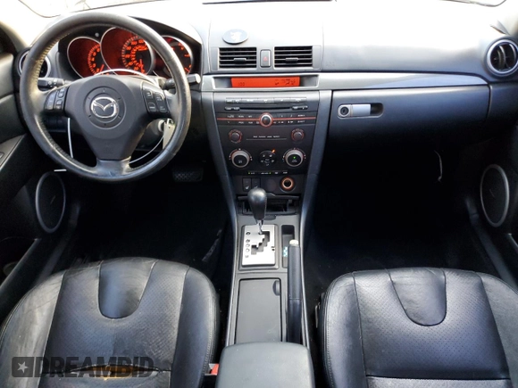 2006 Mazda 3 s with VIN JM1BK324761412942, listed as a Copart auction lot 84281714 with 198,645 mi miles and Salvage Title. Bid and sale history available at DreamBid. Image 8.