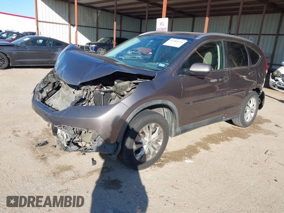 2014 Honda CR-V EX-L with VIN 5J6RM4H74EL017601, listed as a IAAI auction lot 41480716 with 187,685 mi miles. Bid and sale history available at carsss.com. Image 18.