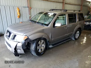 2008 Nissan Pathfinder SE with VIN 5N1AR18B18C641363, listed as a Copart auction lot 60513865 with 113,441 mi miles and Salvage title. Bid and sale history available at DreamBid. Image 1.