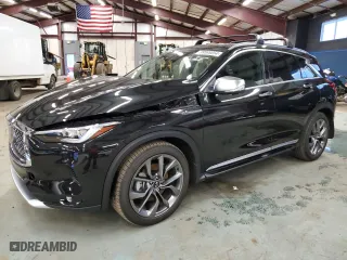 2023 Infiniti QX50 SENSORY with VIN 3PCAJ5EB9PF124126, listed as a Copart auction lot 39588054 with 4,264 mi miles. Bid and sale history available at carsss.com. Image 1.