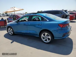 2022 Audi A3 Premium with VIN WAUAUDGY8NA103550, listed as a Copart auction lot 63208433 with 0 mi miles. Bid and sale history available at carsss.com. Image 2.