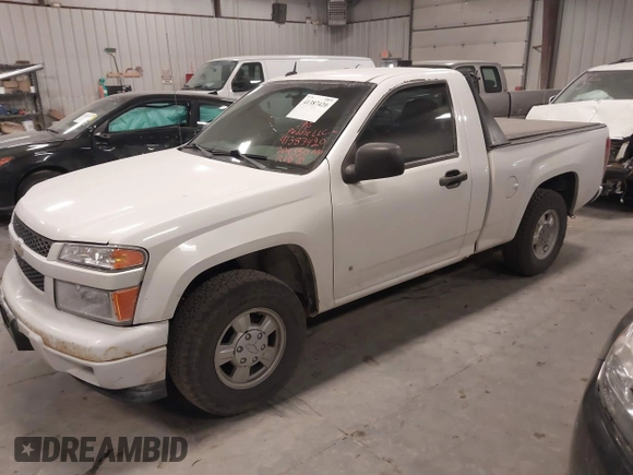2008 Chevrolet Colorado LS with VIN 1GCCS149688145823, listed as a IAAI auction lot 41387420 with 204,350 mi miles and . Bid and sale history available at DreamBid. Image 2.