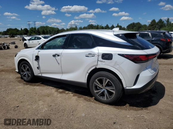 2024 Lexus RX 350 z VIN 2T2BAMBA9RC043964, wystawiony jako Copart lot #58202315 z przebiegiem 7 868 mil mil oraz Szkoda całkowita • Salvage title. Historia ofert i sprzedaży dostępna na DreamBid. Obrazek 2.