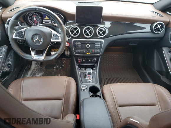 2016 Mercedes-Benz CLA 45 AMG with VIN WDDSJ5CB5GN333667, listed as a Copart auction lot 88939285 with 21,879 mi miles and Salvage Title. Bid and sale history available at DreamBid. Image 8.