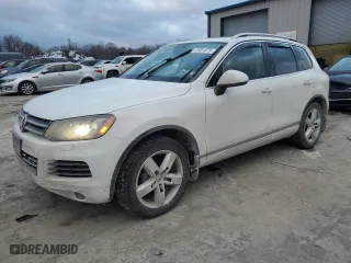 2012 Volkswagen Touareg Lux with VIN WVGEK9BP0CD009207, listed as a Copart auction lot 41931075 with NaN miles and Salvage Title. Bid and sale history available at carsss.com. Image 1.