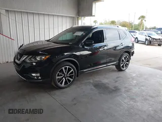 2019 Nissan Rogue SV with VIN 5N1AT2MTXKC809627, listed as a IAAI auction lot 40705533 with 28,463 mi miles and . Bid and sale history available at DreamBid. Image 2.