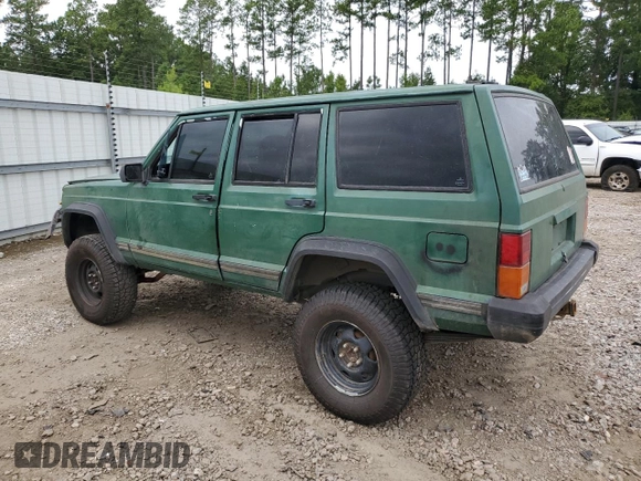 1996 Jeep Cherokee SE with VIN 1J4FT28S5TL244548, listed as a Copart auction lot 68908934 with 182,507 mi miles and Salvage Title. Bid and sale history available at carsss.com. Image 2.